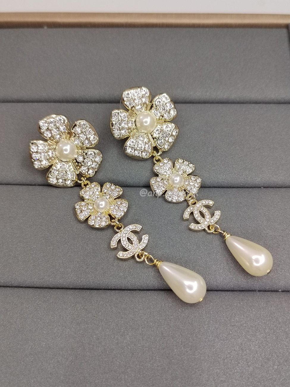 Chanel Cc Earrings (15) - www.newkick.vip